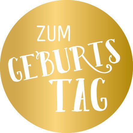 Geburtstagskarte mit Schaumstoff-Klebepad - Pappe, Gutsch-Verlag Wandelbar