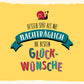 Geburtstagskarte nachträglich - Humorvolle Glückwünsche mit bunter Schnecke für Freunde und Familie