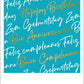 Geburtstagskarte - Vielsprachiges "Happy Birthday" in Goldfolie, Stilvolle Karte in Türkis mit Handschrift - Design