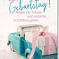 Geburtstagskarte Vintage - Elegante Glückwünsche für Träume & Wünsche, Dekoratives Band, Perfekt als Geschenk & Geburtstagsgruß
