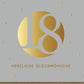 Geburtstagskarte zum 18. - Stilvolle Glückwünsche mit Goldakzenten, Unisex Design für Teenager & Jugendliche, Geburtstagskarten - 18 - Jahre