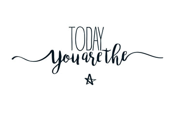 Geburtstagspostkarte Cityproducts - Heute bist du der Star!