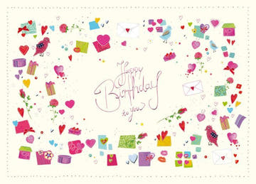 Geburtstagspostkarte: Premium "Happy Birthday to You" – Stilvolle Grüße zum Ehrentag