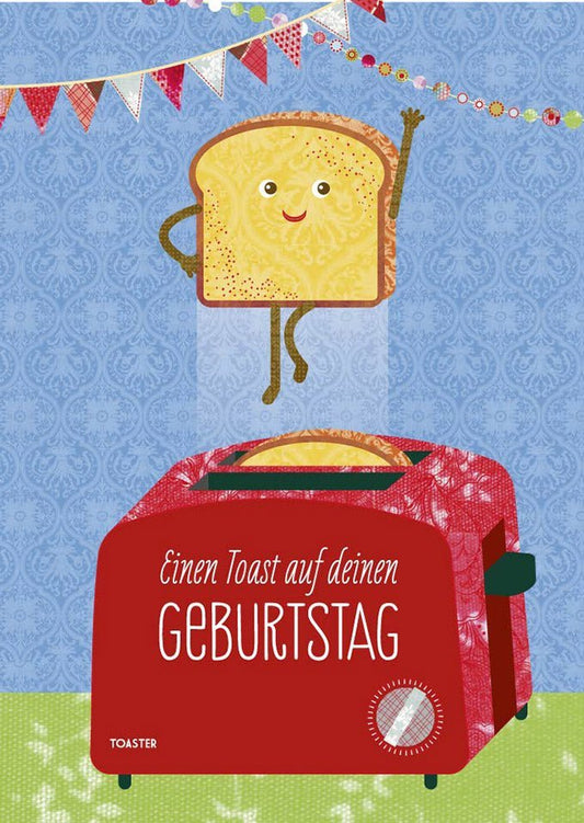 Geburtstagspostkarte - Prost auf deinen besonderen Tag!