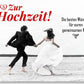 Glückwunschkarte Hochzeit "Strandtraum" – Liebevolle Wünsche für das Brautpaar mit Meer und gemeinsamen Wegen