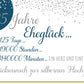Glückwunschkarte Silberhochzeit 25 Jahre Eheglück stilvolle Doppelkarte mit Spruch und silbernen Akzenten für besondere Hochzeitsjubiläen