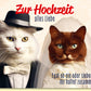 Glückwunschkarte zur Hochzeit mit Katzen Brautpaar liebevoller Spruch witzige Hochzeitskarte für Katzenfreunde originelle Doppelkarte
