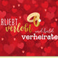 Glückwunschkarte zur Hochzeit verliebt verlobt bald verheiratet Doppelkarte mit Herzen und Ring modernes Design Hochzeitskarte