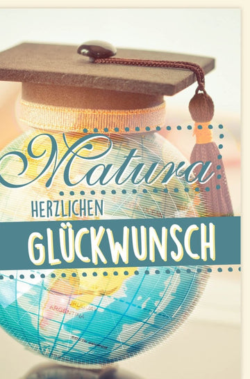 Glückwunschkarte zur Prüfung - Herzlichen Glückwunsch zum Abschluss, Gratulation zu Bachelor, Master & Diplom, Hut ab für den akademischen Erfolg