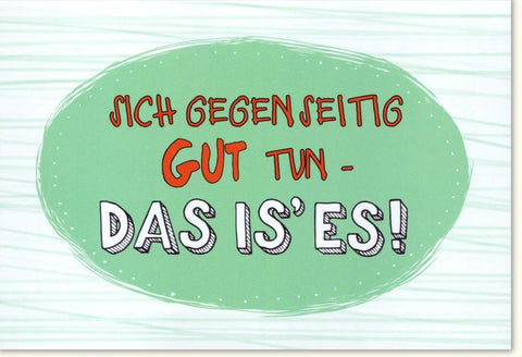 Grußkarte Freundschaft: Ermutigende Botschaft für besondere Anlässe - Ausdruck von Zusammenhalt und Positivität - Geschenk der Zuneigung