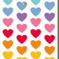 Grußkarte "Von Herzen" - Midoro Karte mit Herzmotiven, ideal für Liebe & Freundschaft, bunte Glückwünsche auf Weiß für Familie & Freunde.