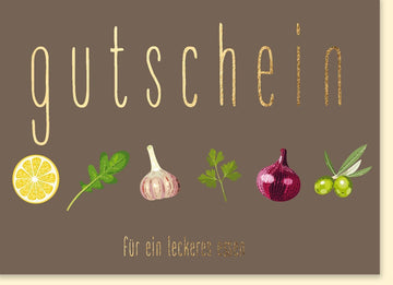 Gutscheinkarte - Essensgutschein für Restaurant & Gastronomie | Perfektes Geschenk für Feinschmecker und kulinarische Erlebnisse