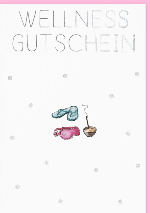 Gutscheinkarte für Wellness & Entspannung – Spa Erlebnis, Massage Gutschein, Sauna Relaxen, Geschenkidee Wellnesshotel