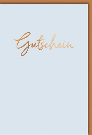 Gutscheinkarte - Stilvolle Glückwunschkarte im minimalistischen Design für besondere Anlässe, Geschenk Voucher