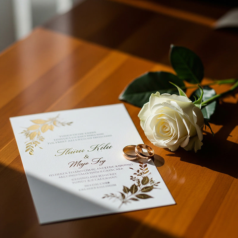 Für die Ewigkeit: Warum eine Hochzeitskarte das Herz berührt