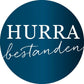 Jubiläumskarte Hurra geschafft mit Schaumstoff - Klebepad und Pappelementen