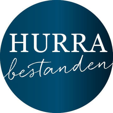Jubiläumskarte Hurra geschafft mit Schaumstoff - Klebepad und Pappelementen
