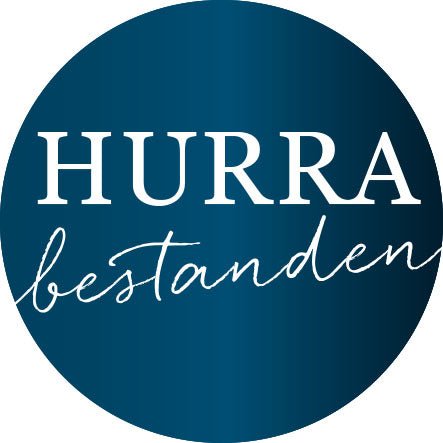 Jubiläumskarte Hurra geschafft mit Schaumstoff - Klebepad und Pappelementen