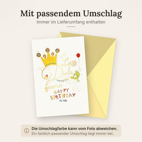 Kindergeburtstagskarte mit detailverliebtem Design und herzlicher Gestaltung