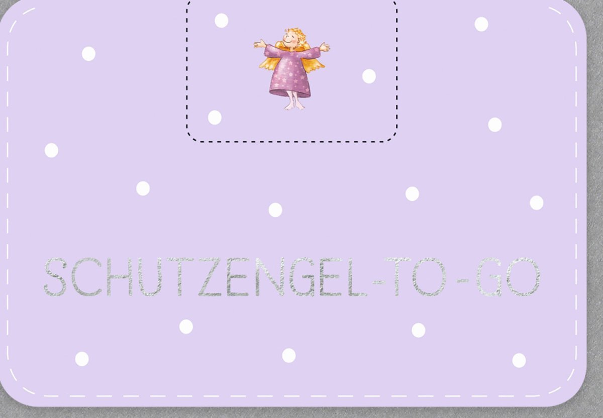 Kommunion Glückwunschkarte mit Schutzengel – Segenswünsche zur Heiligen Feier für Kinder