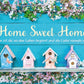 Lebensweisheiten Postkarte: Familie - Wo das Leben beginnt, Home Sweet Home