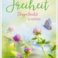 Lebensweisheiten - Postkarte: "Freiheit & Leichtigkeit" – Inspirierendes Zitat mit Schmetterlingen und Blumen für Motivation und Gelassenheit