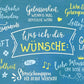 Lebensweisheits - Postkarte - Bunte Botschaft für Hoffnung, Freundschaft & Freude - Farbenfrohes Geschenk voller Glück und Kraft