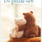 Liebesgruß Postkarte - "Herzlicher Teddybär" mit Herz, Romantische Gefühle & Zuneigung, Kuschelige Designs, Innige Botschaften