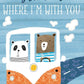 Liebeskarte: Gemeinsam Zuhause - Home is Where I'm with You