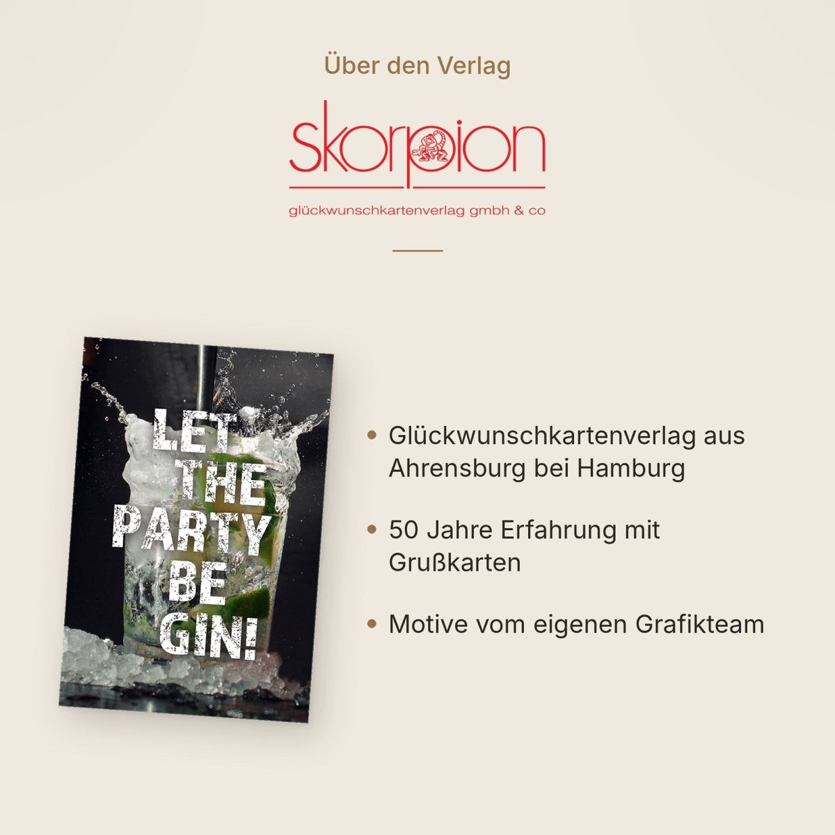 Lustige Geburtstagskarte - Gin Party Design mit Humorvollen Sprüchen, Perfekt für Cocktailfreunde & Kollegen