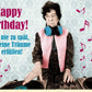 Lustige Geburtstagskarte Retro - DJ Oma mit Spruch, Vintage Humor für unvergessliche Geburtstagsgrüße, Einzigartiger Spaß & Feier