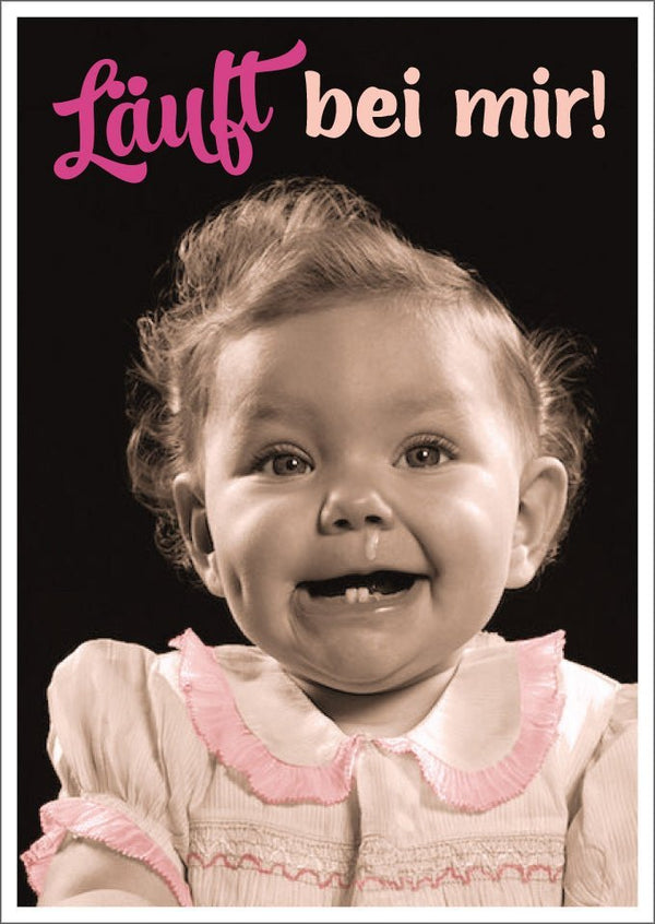 Lustige Postkarte - 