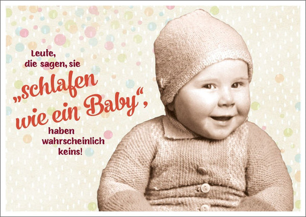 Lustige Postkarte: 