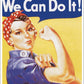 Lustige Postkarte: Think Positive! We Can Do It! - Ein humorvoller Motivationsschub für jeden Anlass!