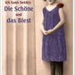 Lustige Postkarte - Vintage Satire "Von Schönheit & Biest", Retro Humor für Frauen, Witziges Geschenk