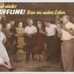 Lustige Postkarte: Zeit für Offline - Abenteuer – Entdecke das echte Leben!