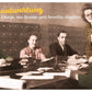 Lustige Postkarte zum Abschied - Vintage Bürohumor & Beamtenwitze in Sepia, Ironisches Geschenk für Kollegen
