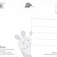 Maus - Postkarte Elefant mit Herz