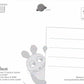 Maus - Postkarte Frohes Fest!