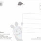 Maus - Postkarte Ganz viel Glück zum Geburtstag