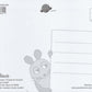 Maus - Postkarte Geburtstag Torte
