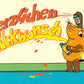 Maus - Postkarte Graffiti Herzlichen Glückwunsch