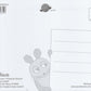 Maus - Postkarte Happy Birthday