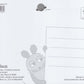 Maus - Postkarte Plätzchenspur
