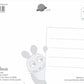 Maus - Postkarte Viel Spaß in der Schule