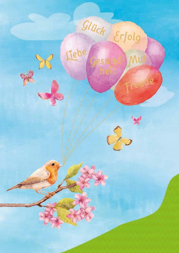 Motivationskarte: Sprüche für Glück, Erfolg, Mut & Freude - Gesundheit und Liebe inklusive