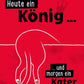 Party - Postkarte - 'Alkohol - König & Roter Kater' - Humorvolles Geschenk mit Wortspiel, Postkarten - Sprüche