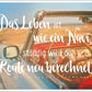 Postkarte Lebensweisheit: "Das Leben gleicht einem Navi – ständige Neuberechnung der Route"