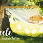 Postkarte Lebensweisheit "Ruhe Oase" – Hängematte, Naturidylle & Sonnenschein im Garten für Erholung und Seelenfrieden