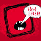 Postkarte mit Spruch für humorvolle Momente: Heul leise